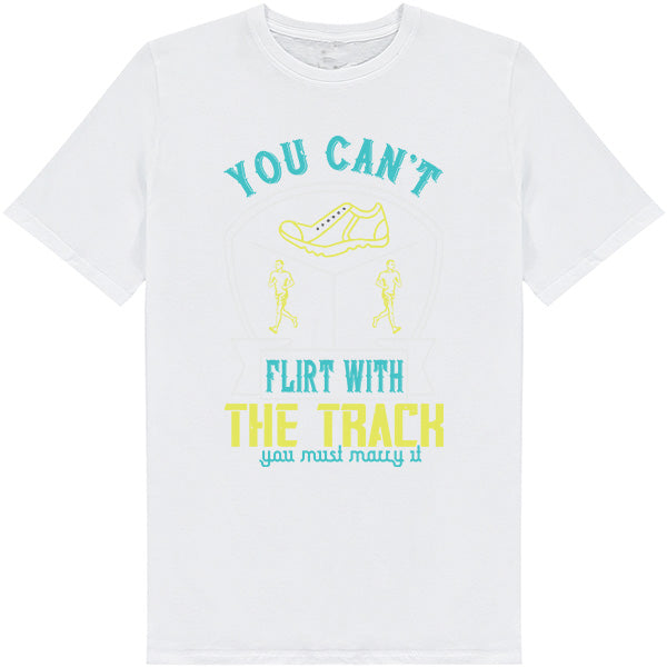 Unisex Runner's T-Shirt - Marry the Track | Equestrian Apparel