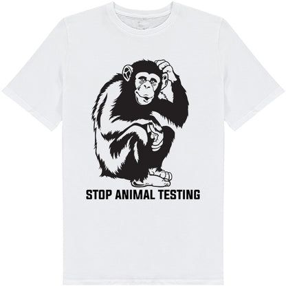 Stop Animal Testing T-Shirt | Vegan Vibes Collection