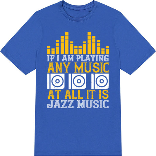 Jazz Music Unisex T-Shirt | Perfect for Music Lovers