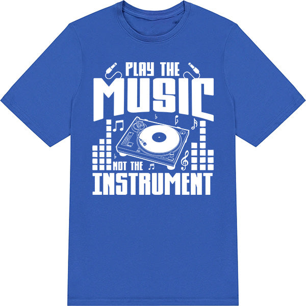 Play The Music T-Shirt v2 | Unisex | Ideal for Music Lovers