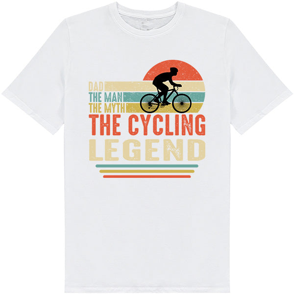 Dad: The Cycling Legend T-Shirt | Bicycle Adventures Collection