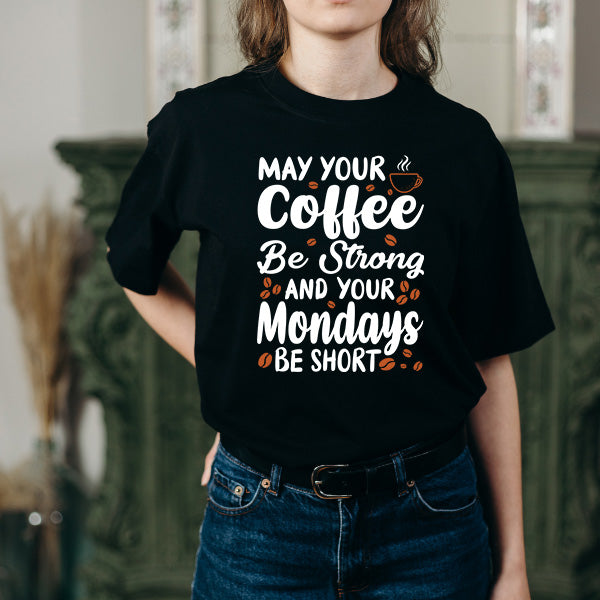 "May Your Coffee Be Strong" Unisex T-Shirt | Equestrian Apparel