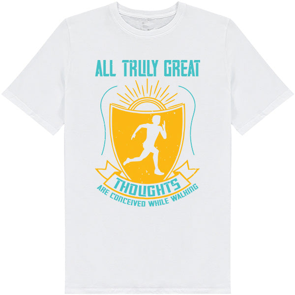 Unisex Runner's Edition T-Shirt - Great Thoughts Tee