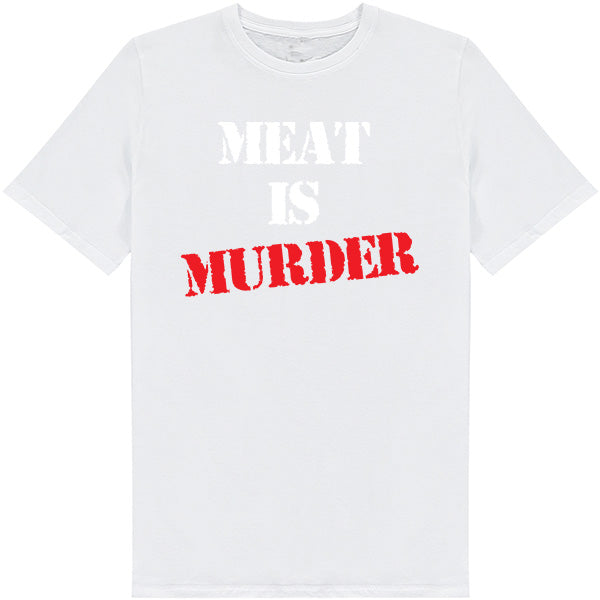 "Meat Is Murder" Vegan T-Shirt | Unisex Equestrian Apparel