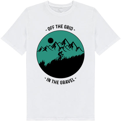 Off The Grid Gravel T-Shirt | Ideal for Bicycle Adventures