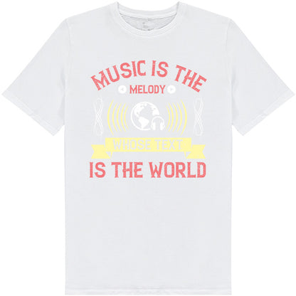 "Music Is The Melody" Unisex T-Shirt | Ideal for Music Lovers