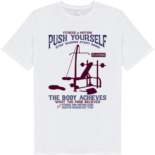 Fitness & Motion Unisex T-Shirt - Motivational Gym Wear