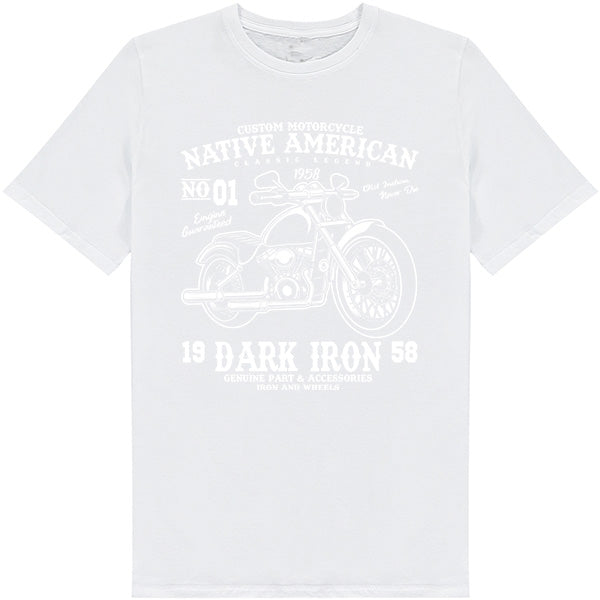 Custom Native American Motorcycle T-Shirt | Unisex & Stylish