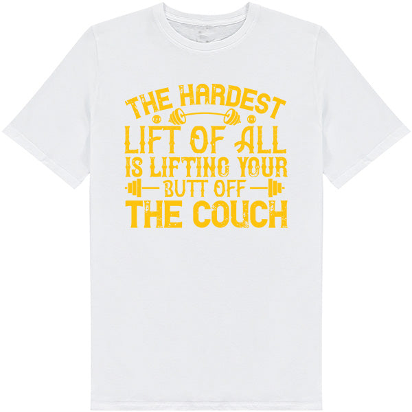 Hardest Lift T-Shirt | Unisex Fitness Tee | Equestrian Apparel