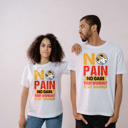 No Pain No Gain Unisex T-Shirt | Essential Gym Apparel