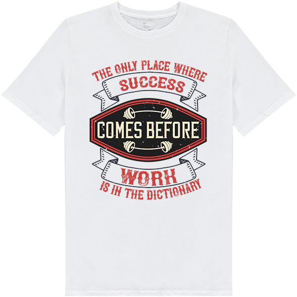 "Success Before Work" Unisex T-Shirt | Fitness Focus Collection