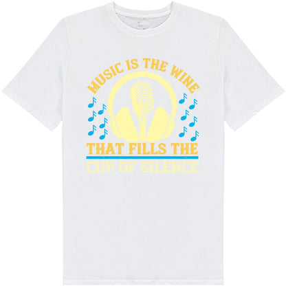 "Music Is The Wine" Unisex T-Shirt | Ideal for Music Lovers