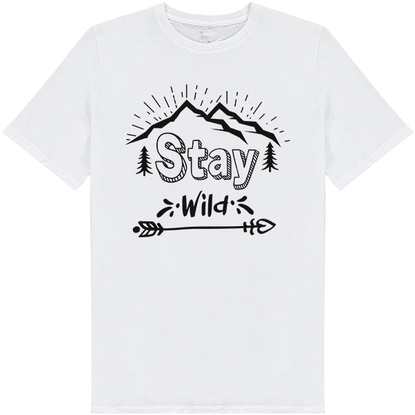 Stay Wild Unisex T-Shirt | Ideal for Equestrian & Camping