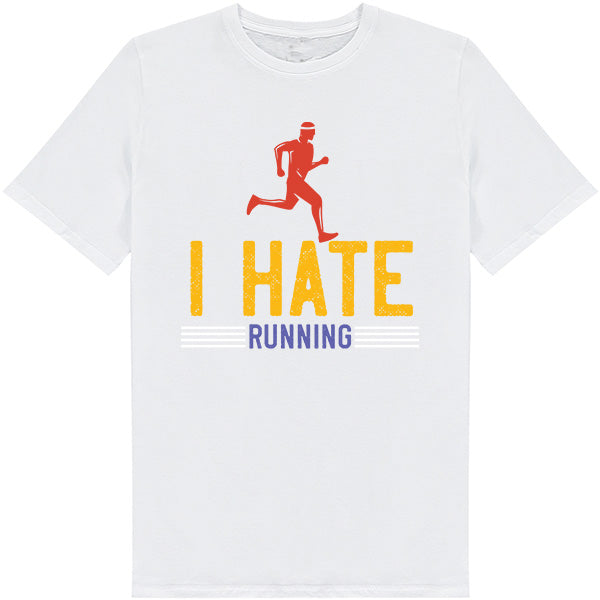 "I Hate Running" Unisex T-Shirt | Equestrian Apparel