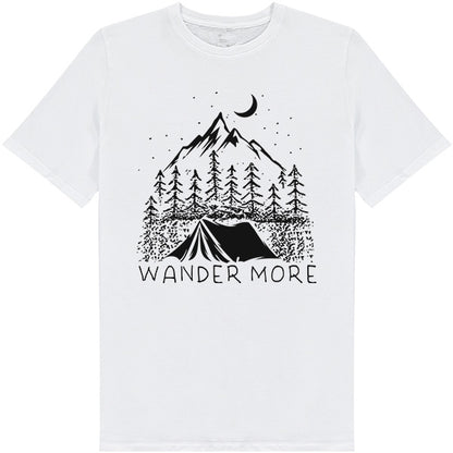 Wander More Unisex T-Shirt | Ideal for Camping & Equestrian