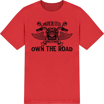 American Steel Unisex T-Shirt | Ideal for Motorcycle Fans