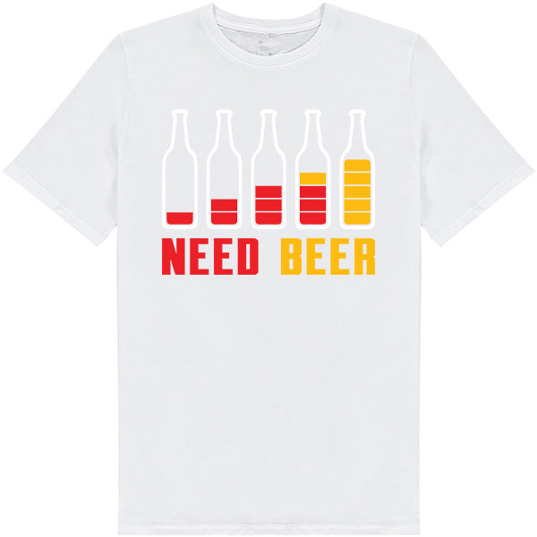 "I Need Beer" Unisex T-Shirt | Equestrian & Beer Lovers