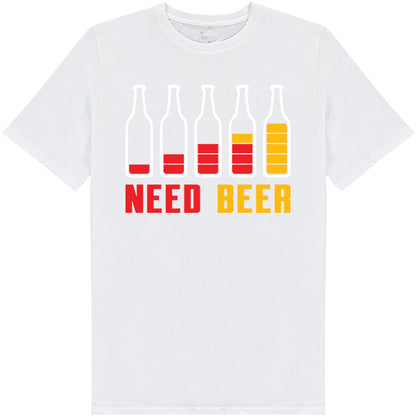 "Need Beer" Unisex T-Shirt | Ideal for Equestrian Enthusiasts