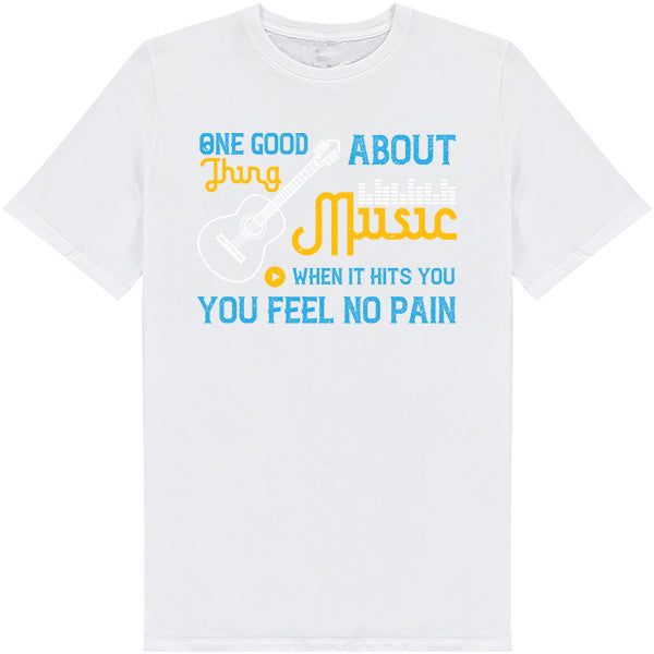 Unisex Music T-Shirt - Feel No Pain | Perfect for Music Lovers