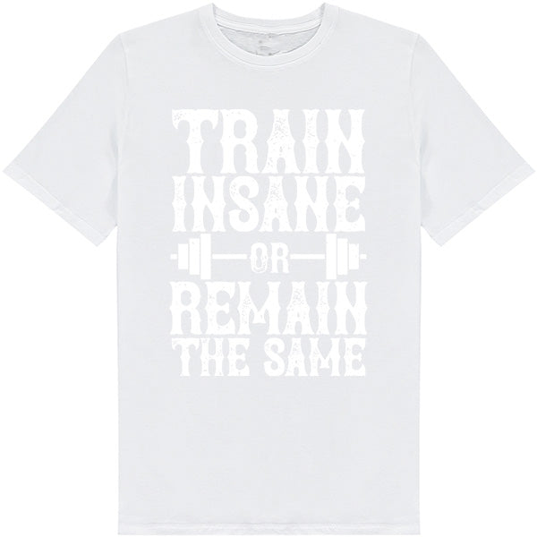 Train Insane T-Shirt | Unisex Fitness Tee for Equestrians