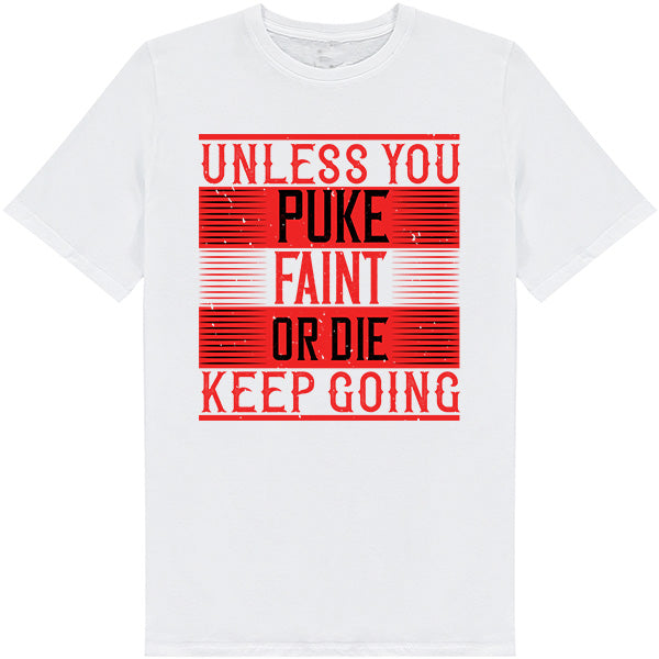 "Keep Going" Unisex T-Shirt | Equestrian Fitness Apparel