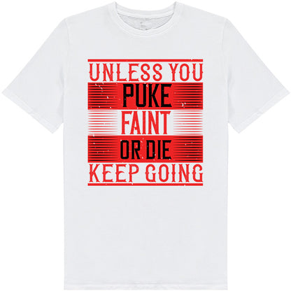 "Keep Going" Unisex T-Shirt | Equestrian Fitness Apparel