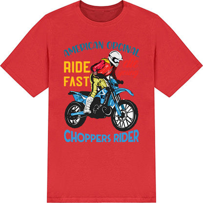 Ride Fast Die Young Choppers T-Shirt | Unisex Motorcycle Tee