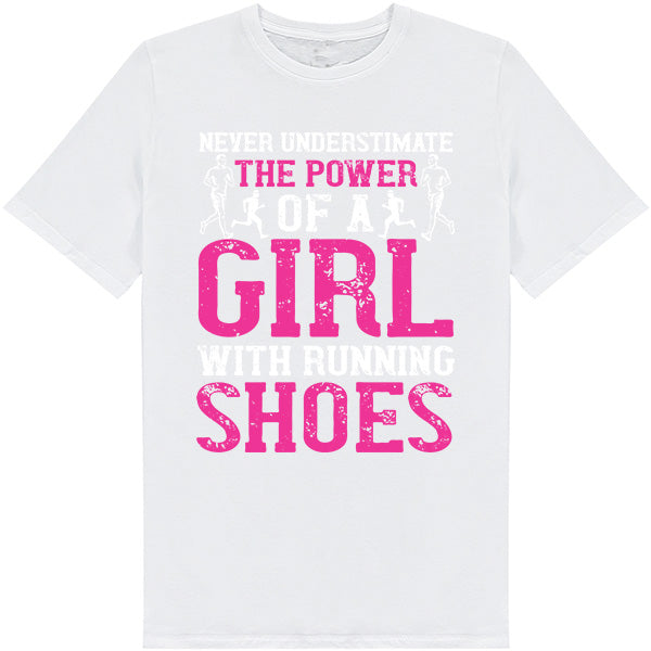 Unisex Runner's T-Shirt - Empowering Girls in Running