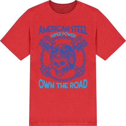 American Steel Unisex T-Shirt | Ideal for Motorcycle Fans