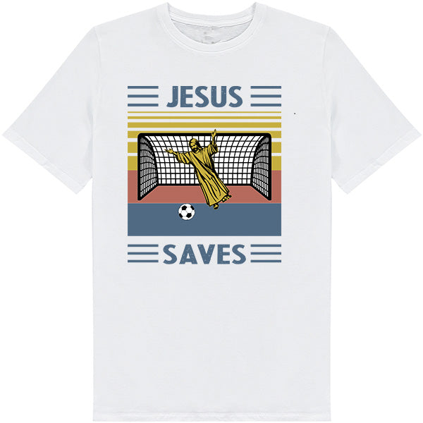 "Jesus Saves" Unisex T-Shirt | Christian Equestrian Apparel