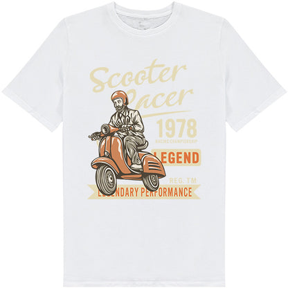 Unisex Scooter Racer T-Shirt | Ideal for Motorbike Fans