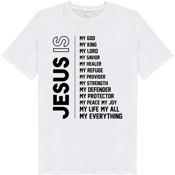 "Jesus Is" Unisex T-Shirt | Christian Equestrian Apparel