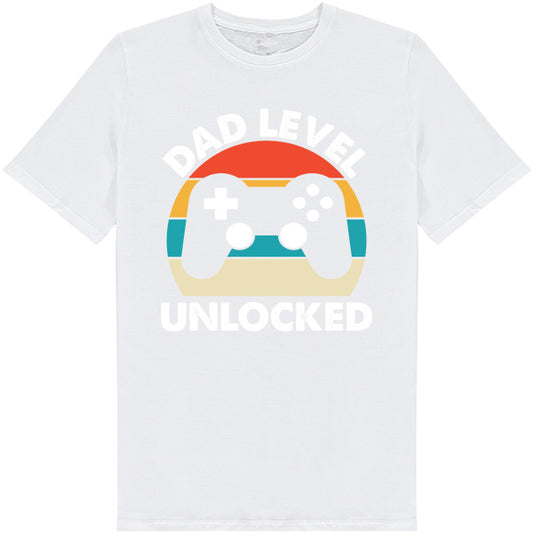 Dad Level Unlocked T-Shirt | Equestrian Dad's Collection