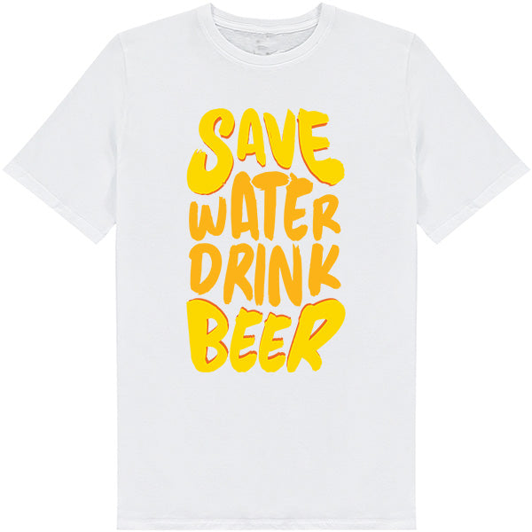 Save Water Drink Beer T-Shirt | Unisex Equestrian Apparel