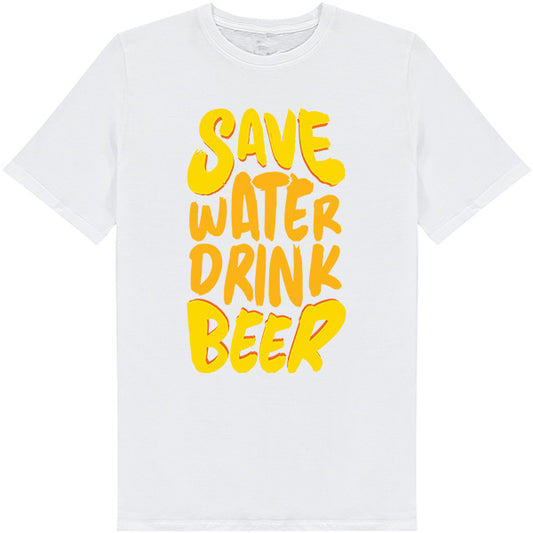 Save Water Drink Beer T-Shirt | Unisex Equestrian Apparel