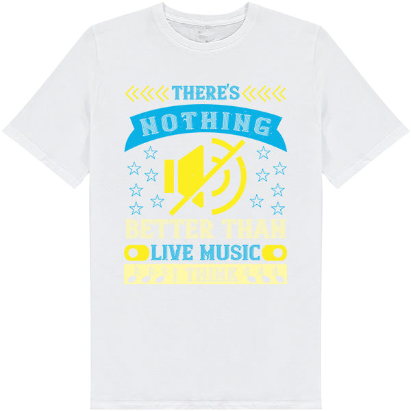 Live Music Unisex T-Shirt | Perfect for Music Lovers