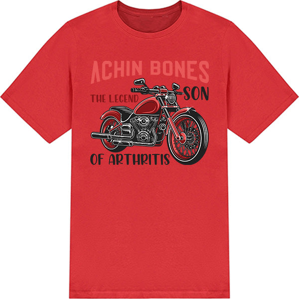 Achin' Bones Unisex T-Shirt | Ideal for Motorcycle Fans