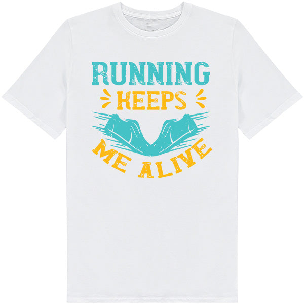 Unisex Runner's Edition T-Shirt - Running Keeps Me Alive