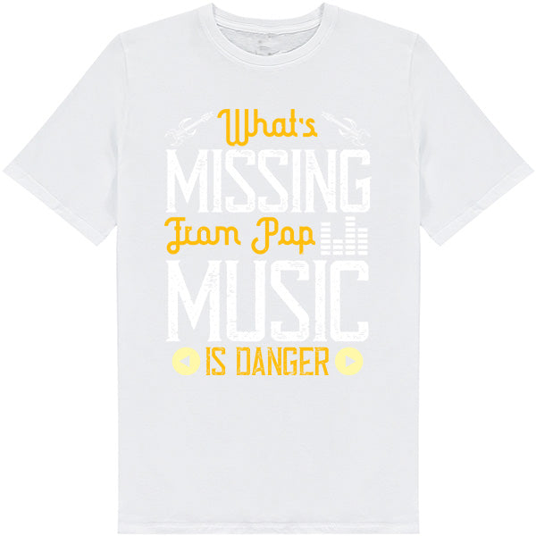 "What's Missing From Pop Music" Unisex T-Shirt | Music Lovers