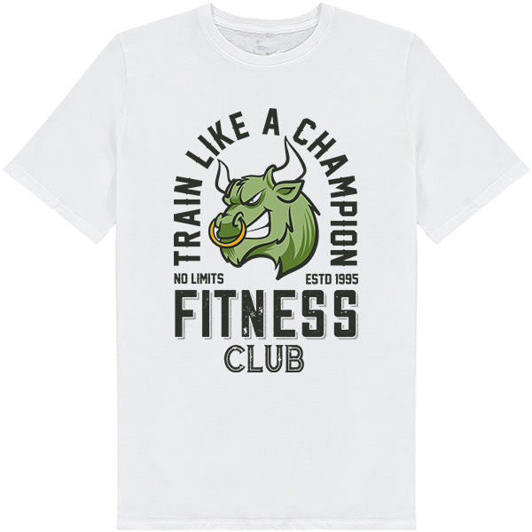 "Train Like A Champion" Unisex T-Shirt | Essential Gym Wear