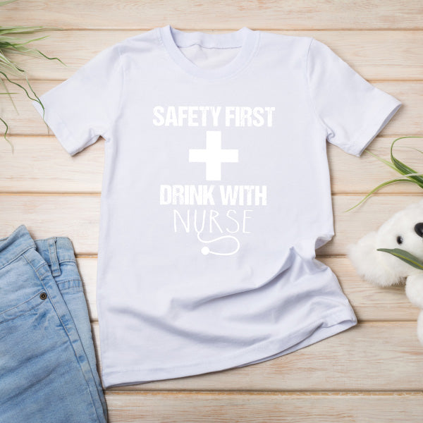 Safety First Nurse T-Shirt | Unisex Equestrian Apparel