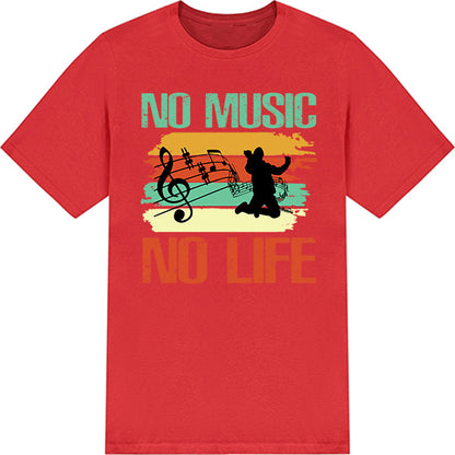 "No Music No Life" Unisex T-Shirt | Ideal for Music Lovers