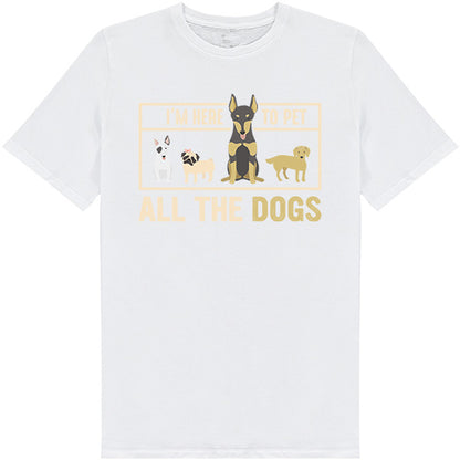 "Pet All the Dogs" Unisex T-Shirt | Perfect for Dog Lovers