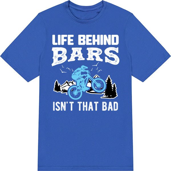 Life Behind Bars T-Shirt - Perfect for Bicycle Adventures