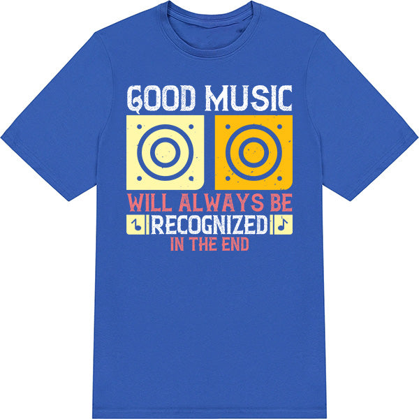 "Good Music" Unisex T-Shirt | Ideal for Music Lovers