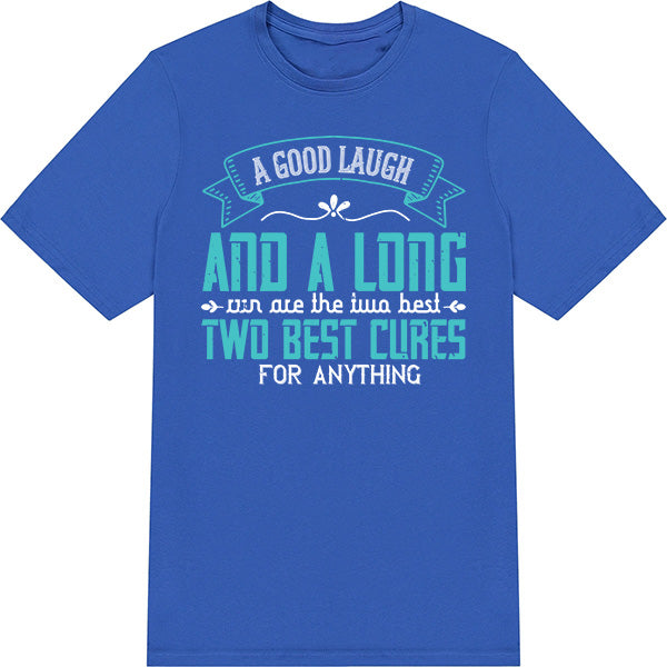 Unisex Runner's T-Shirt: Best Cures Quote - Shop Now