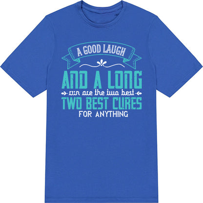 Unisex Runner's T-Shirt: Best Cures Quote - Shop Now