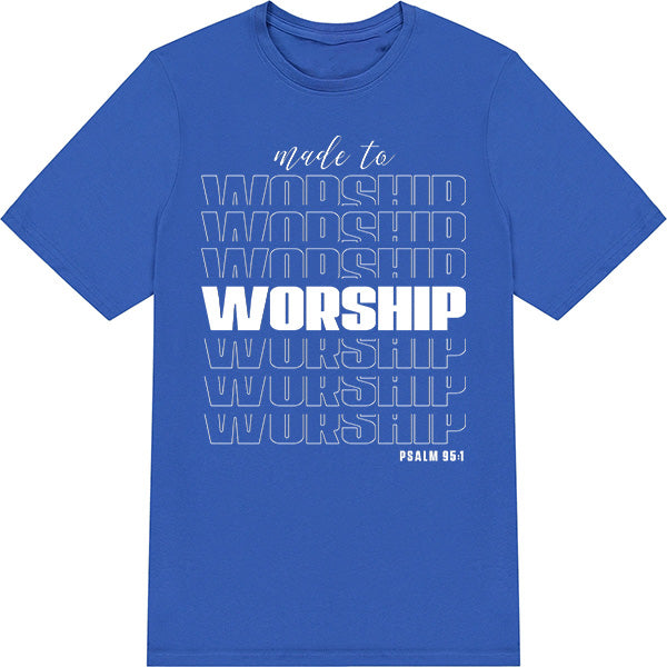 Made To Worship Unisex T-Shirt | Christian Equestrian Apparel