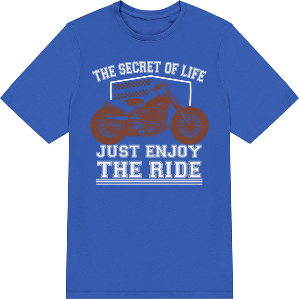 "Enjoy the Ride" Unisex T-Shirt for Motorbike Lovers