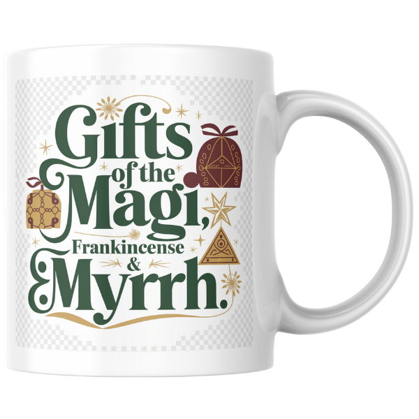 Shop the Exquisite Gifts of the Magi Christmas Mug - Double-Sided Print for Festive Cheer